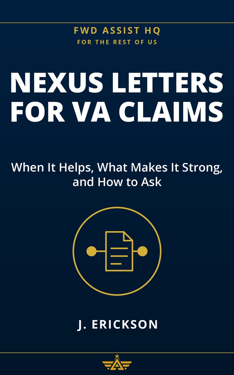 Cover of Nexus Letters for VA Claims