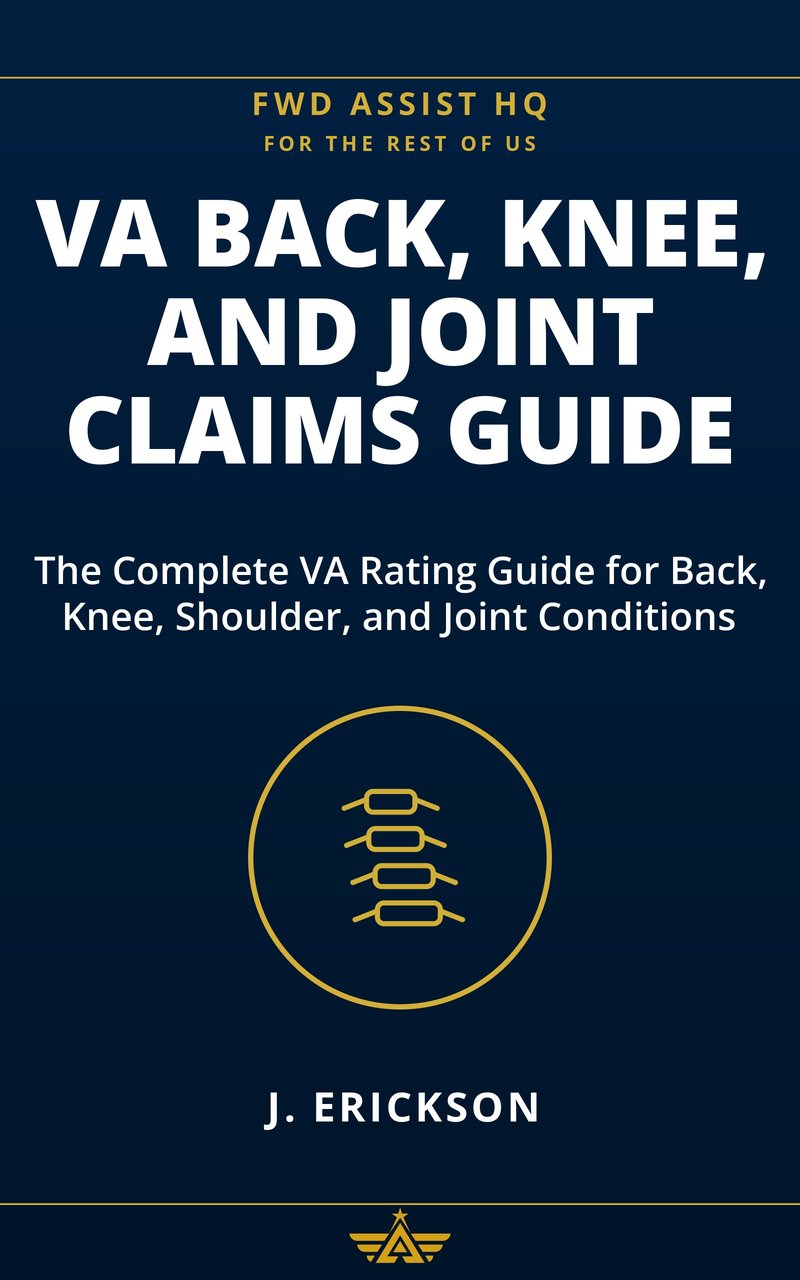 Cover of VA Back, Knee, and Joint Claims Guide