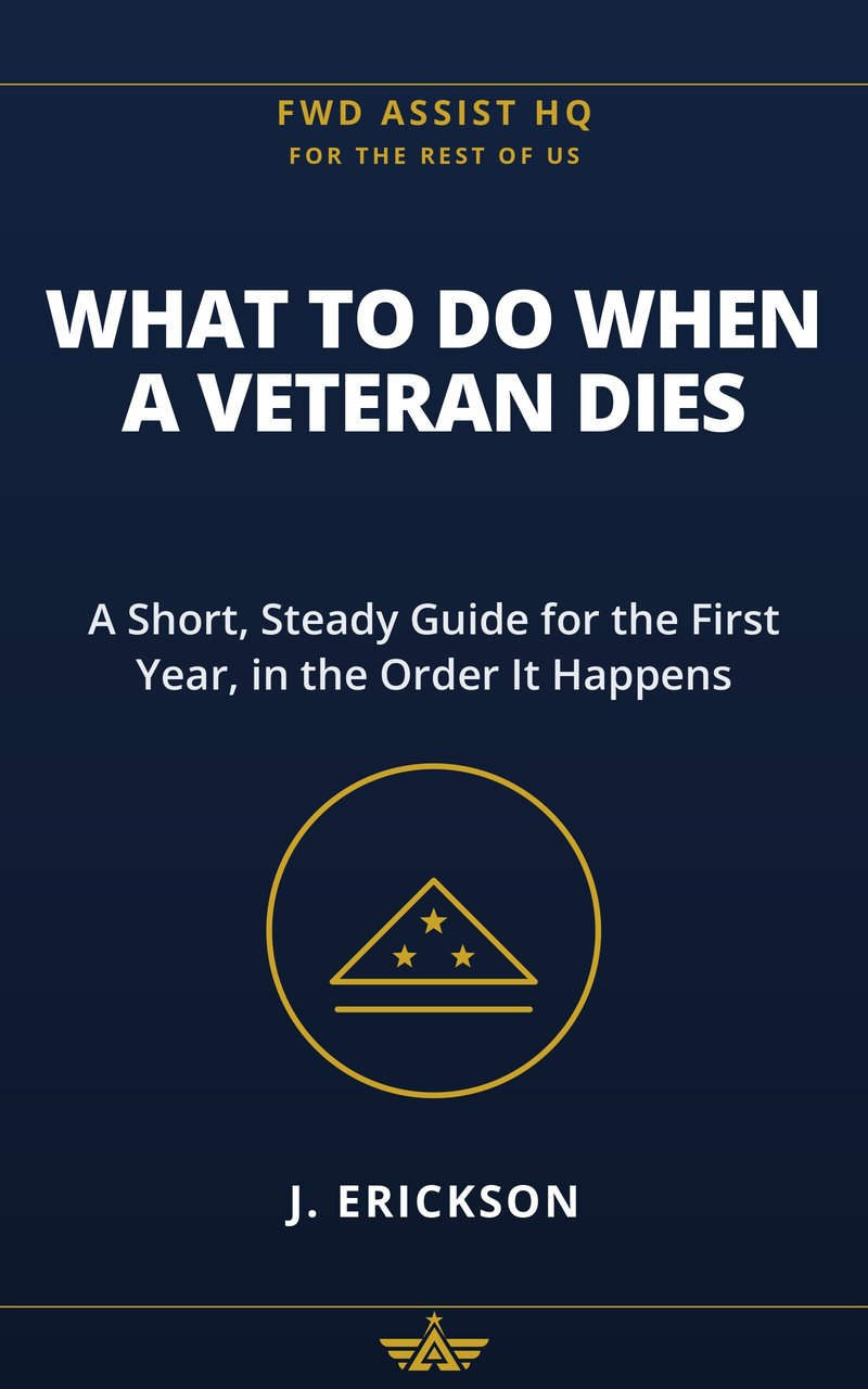 Cover of What to Do When a Veteran Dies